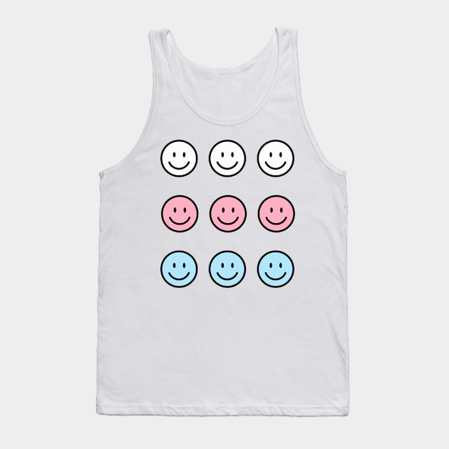 Pastel emoji sticker pack Tank Top by EmeraldWasp